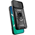 Husă blindată pentru iPhone XS MAX, CamShield Slide, negru