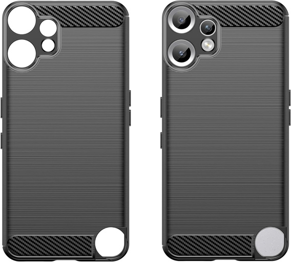 Huse pentru CMF Nothing Phone 2 Pro, Carbon, negru