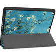 Huse pentru iPad 7/8/9 10.2 2019/2020/2021, Smartcase Pen Slot, cherry blossom