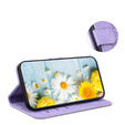 Cu clapetă pentru Oppo A60, Lily Flower, violet
