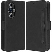 Cu clapetă pentru Huawei Nova 11, Card Slot, negru