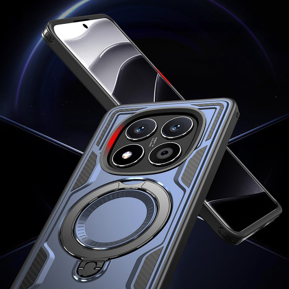 Husă magnetică cu suport pentru Xiaomi Redmi Note 15 Pro Plus 5G / Poco M8 Pro 5G