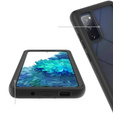 Carcasă pentru Samsung Galaxy S20 FE, Shockproof, cu folie, negru