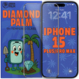 Sticlă temperată Diamond Palm pentru iPhone 15 Plus / 15 Pro Max