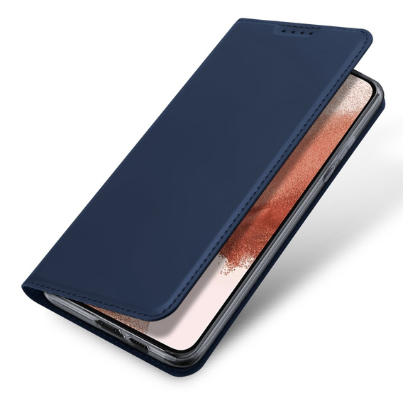 Dux Ducis Huse pentru Samsung Galaxy S23, Skinpro, albastru închis
