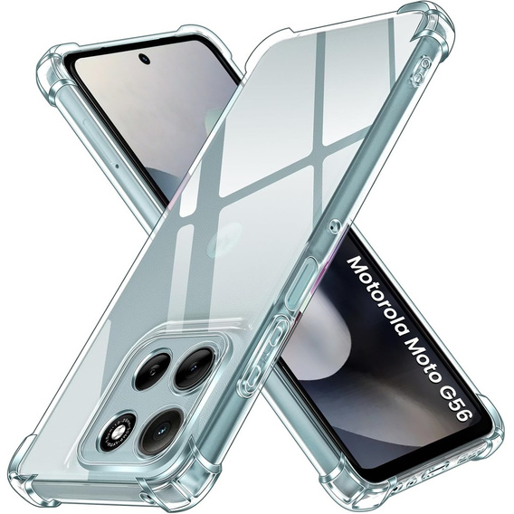 Huse pentru Motorola Moto G56 5G, Dropproof, transparentă