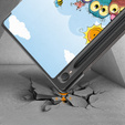 Huse pentru Samsung Galaxy Tab S9, Smartcase Hybrid Pen Slot, sweet animals