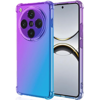 Husa pentru Oppo Find X8 Pro, Gradient Dropproof, Violet / albastru