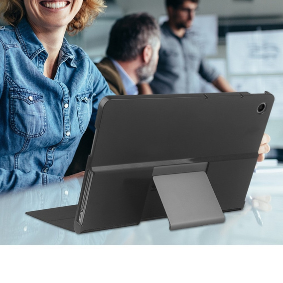 Husă pentru Lenovo Tab Plus, Smartcase, negru
