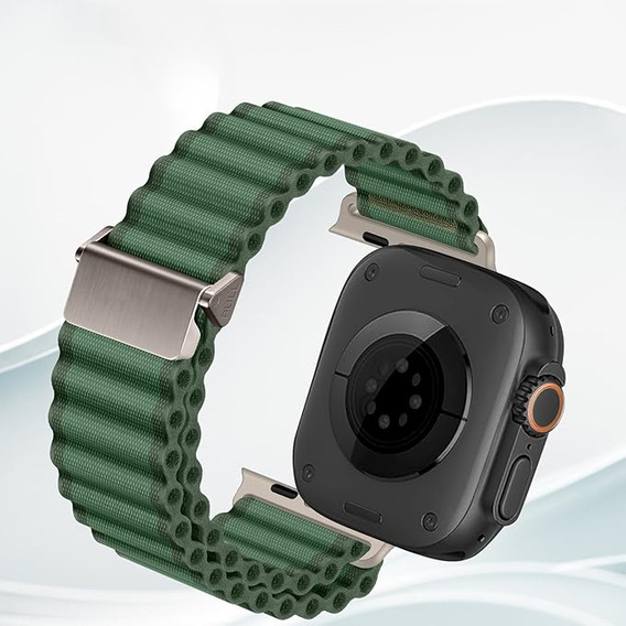 Curea din nylon pentru Apple Watch 1/2/3/4/5/6/7/8/9/SE/Ultra/Ultra 2 42/44/45/49mm