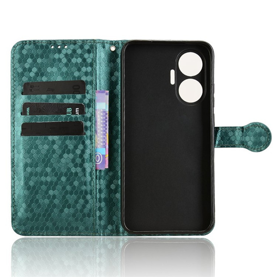 Wallet Rhombus flip caz pentru Xiaomi Poco F7 5G