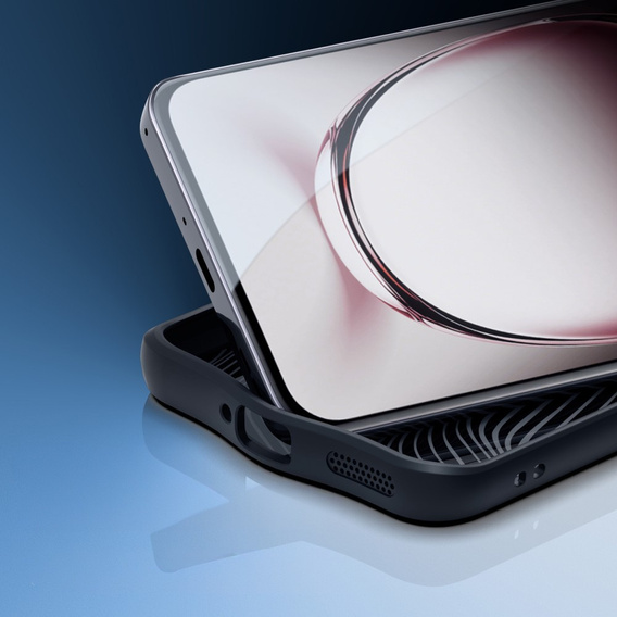 Husa DuxDucis pentru Oppo Reno 12, Aimo case, transparent / negru