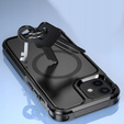 Huse pentru iPhone 12/12 Pro, MagForce MagSafe, negru