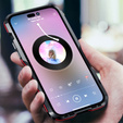 Husa LUPHIE pentru iPhone 15 Pro, Armor Bumper, negru / roșu