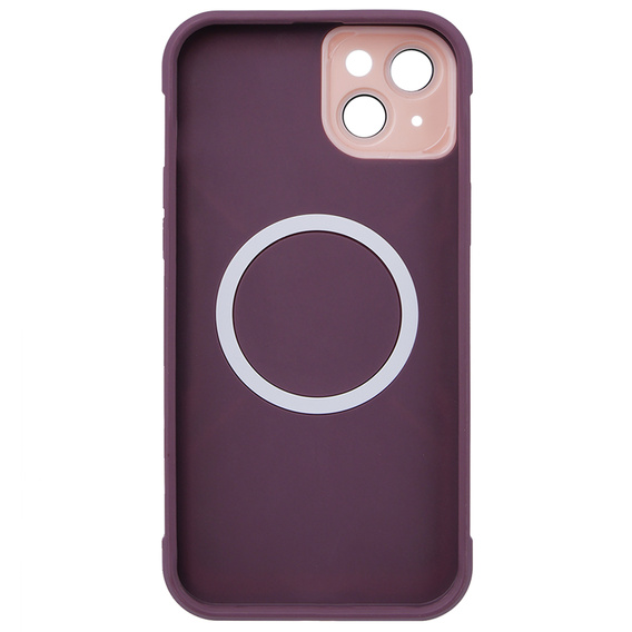 Husă pentru iPhone 15 Plus, ERBORD Armor Mag, maroon