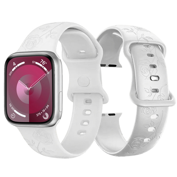 Curea din silicon pentru Apple Watch 1/2/3/4/5/6/7/8/9/SE 38/40/41/mm