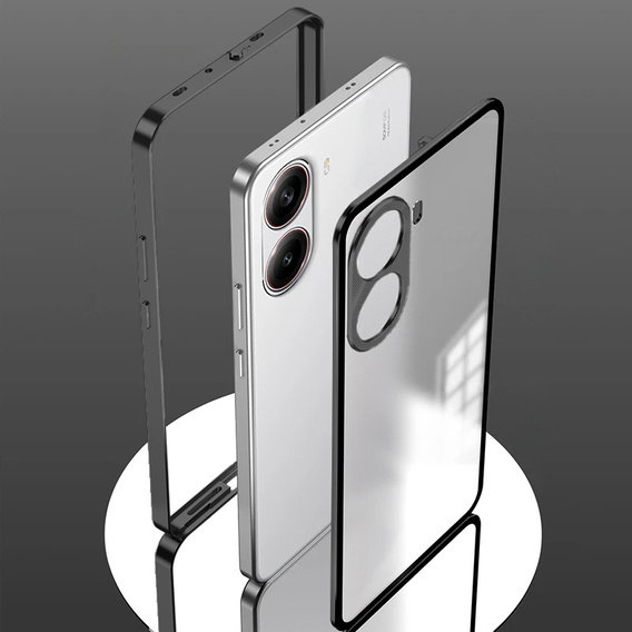 Carcasă pentru Xiaomi Poco X7 Pro 5G, Frame Case, negru