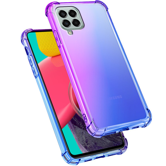 Husa pentru Samsung Galaxy M53 5G, Gradient Dropproof, albastru