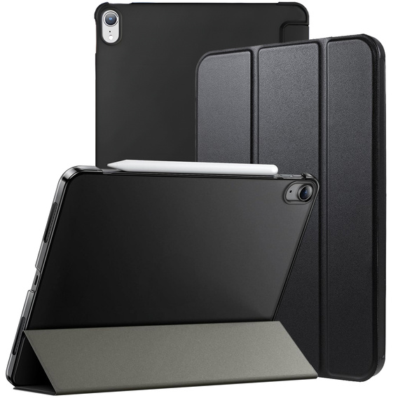 Carcasă pentru iPad 10.9 2022 10 Gen, Smart Pencil, cu suport pentru stylus, negru