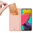 Dux Ducis Huse pentru Samsung Galaxy M53 5G, Skinpro, roz rose gold