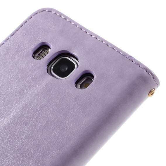 Cu clapetă pentru Samsung Galaxy J5 2016, Butterfly, violet