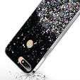 Huse pentru Huawei Y7 2018/Enjoy 8, Glittery, negru