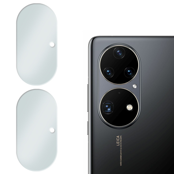 2x ERBORD sticlă călită ERBORD pentru camera pentru Huawei P50 Pro
