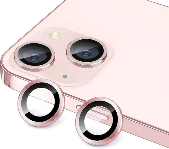 Husă pentru iPhone 15, Electro MagSafe, roz + Sticlă pentru ecran