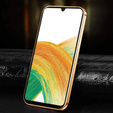 Huse pentru Samsung Galaxy A33 5G, Cowhide Leather, albastru