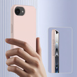 Huse pentru iPhone 16e, Silicone MagSafe, roz