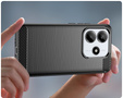 Huse pentru Xiaomi Redmi Note 14 5G, Carbon, negru