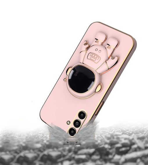 Huse pentru Samsung Galaxy A56 5G, Astronaut, roz