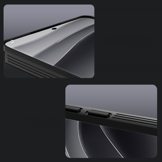 Carcasă blindată Nillkin pentru Xiaomi Redmi Note 14 Pro+ 5G, CamShield Pro, negru
