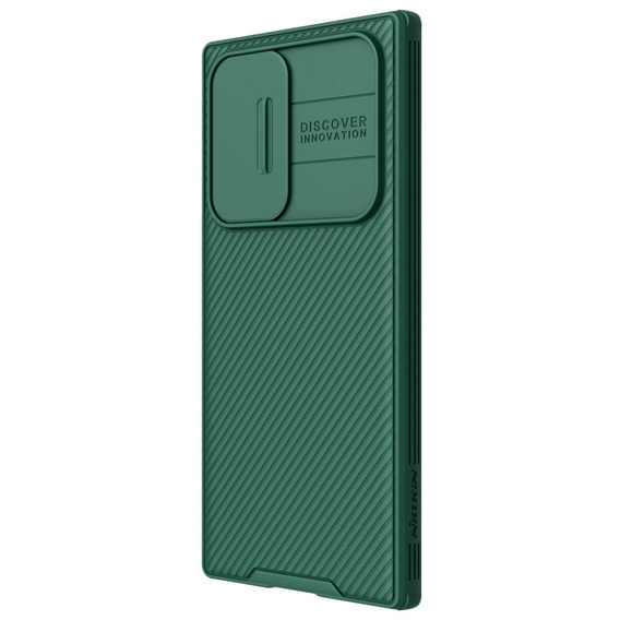 Carcasă blindată Nillkin pentru Samsung Galaxy S23 Ultra, CamShield Pro, verde