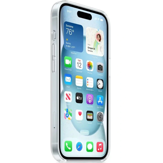 Apple Clear Case MagSafe pentru iPhone 15