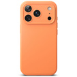 Carcasă Ringke pentru iPhone 17 Pro Max, Silicone Magnetic MagSafe, Tangerine