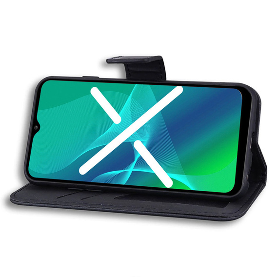 Cu clapetă pentru Motorola Moto G22, Wallet Panda, negru