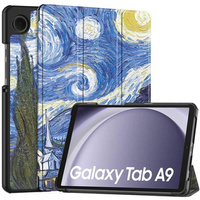 Husă pentru Samsung Galaxy Tab A9, Smartcase, painted pattern