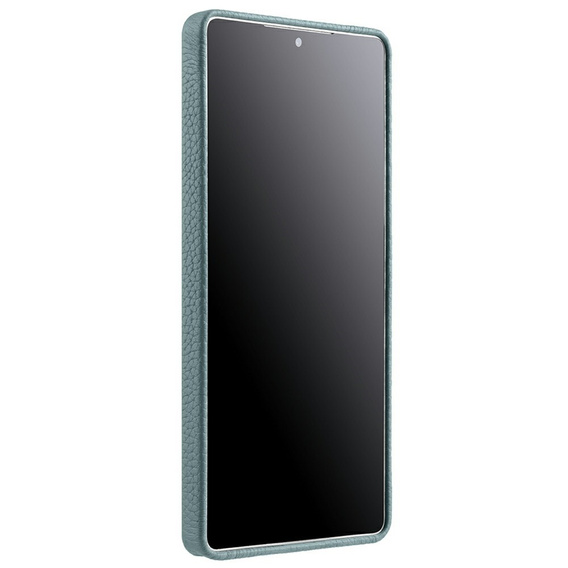 Carcasă MELKCO pentru Samsung Galaxy S25 Ultra, din piele, albastru