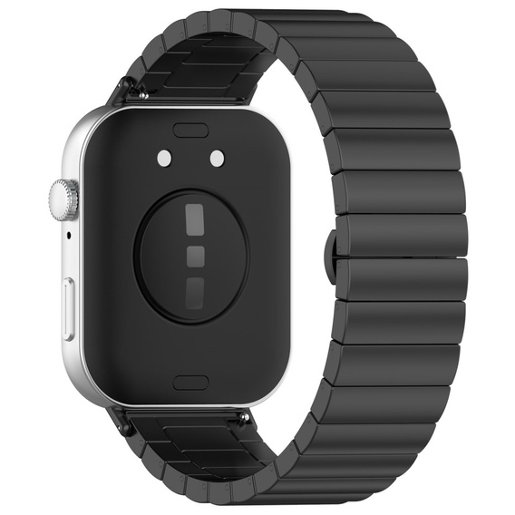 Brățară din oțel pentru Huawei Watch Fit 4 / 4 Pro / 3, negru