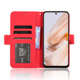 Cu clapetă pentru Xiaomi Redmi 13, Card Slot, roșu
