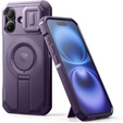 Carcasă blindată pentru iPhone 16, Dexnor CamProtect MagSafe, violet