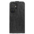 Cu clapetă pentru Samsung Galaxy S25 Ultra, Flip, negru