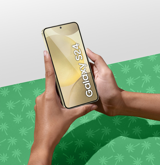 Sticlă temperată 5D Full Glue Smart Palm pentru Samsung Galaxy S24