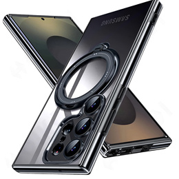 Carcasă magnetică pentru Samsung Galaxy S25 Ultra, pentru MagSafe, negru