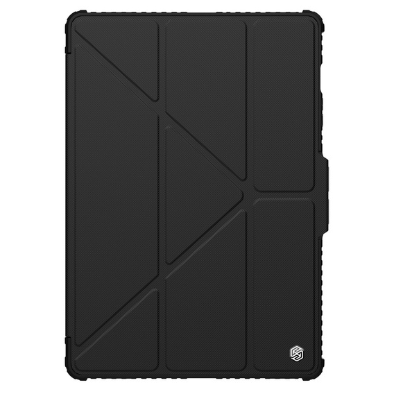 Husă Nillkin pentru Samsung Galaxy Tab S9+, cu spațiu pentru stylus, negru