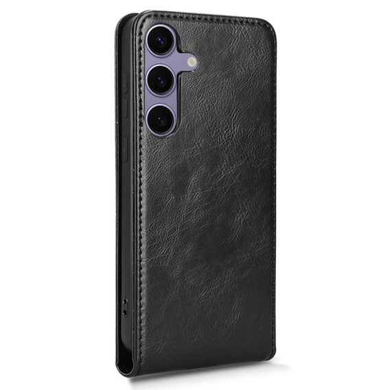 Cu clapetă pentru Samsung Galaxy S25, Flip, negru