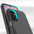 Husă blindată pentru Samsung Galaxy A25, Dual-Layer, negru + sticlă 9H