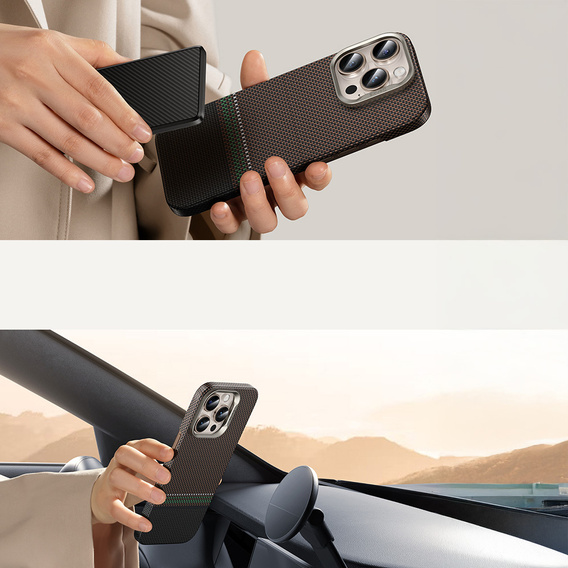 Husă Benks Kevlar Magnetic Armor Air Prestige 600D G066 pentru iPhone 16 Pro Max
