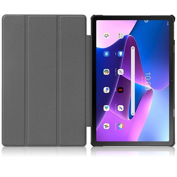 Husă pentru Lenovo Tab M10 Plus 10.6 Gen 3 TB-125F TB-128F, Smartcase, roșu